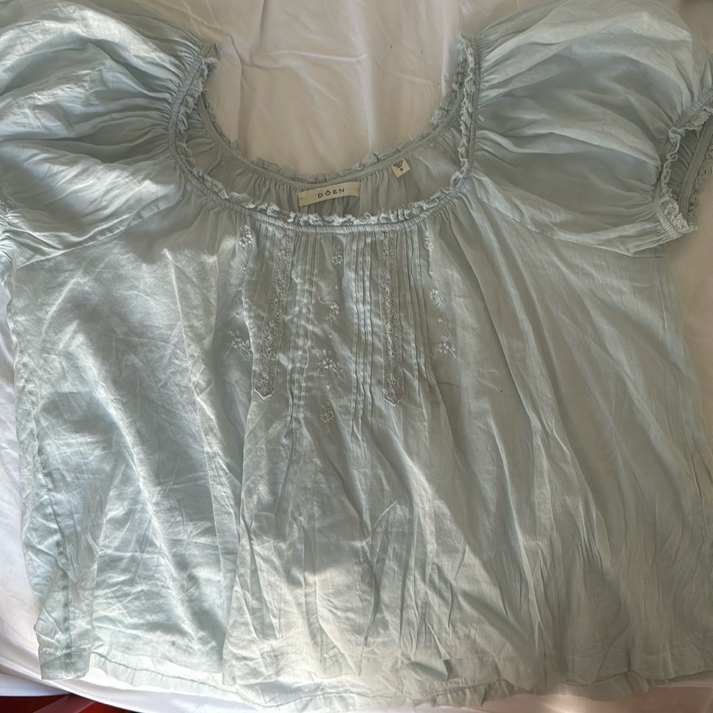 Doen Frederic’s Top - Alice Blue